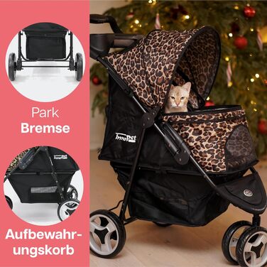 Вигулок Innopet Allure Cheetah - коричневий / чорний