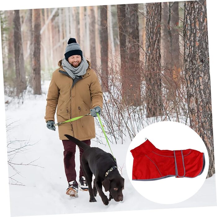 Водонепроникний дощовик для собак BESPORTBLE, XXXL: надійний захист від дощу та вітру
