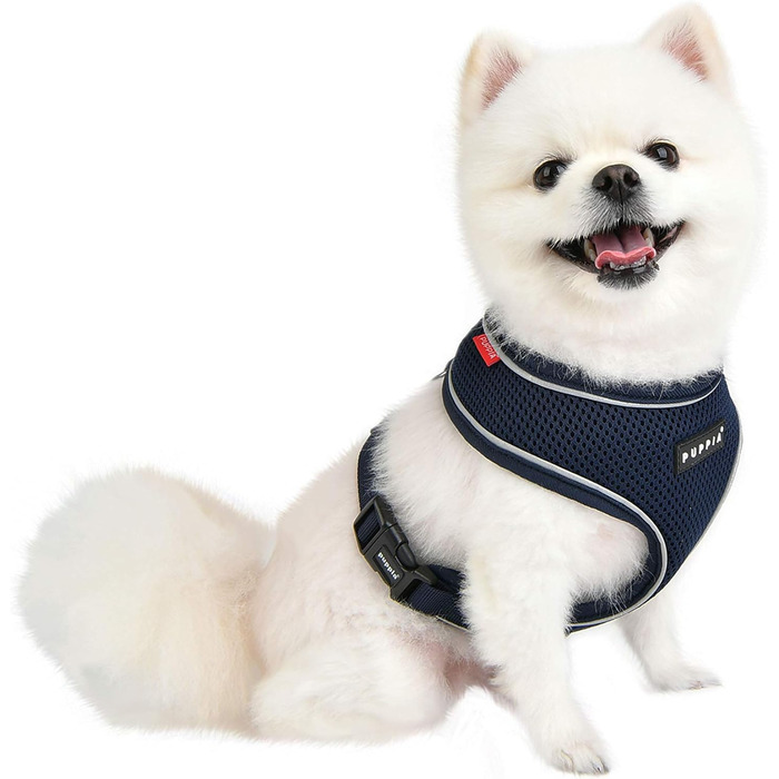 М'яка шлейка Soft Harness Pro для собак, морський синій, розмір M