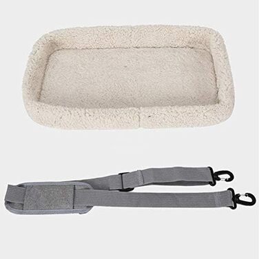 Транспортна переноска для собак та котів, складана, з м'якою підстилкою, з плечовим ременем, Oxford тканина