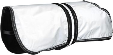 Водонепроникний та вітронепроникний теплий накид для собак Knuffelwuff, 70 см, з клямками та отвором для шлейки