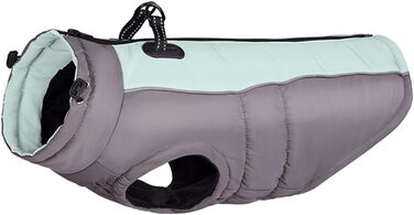 Футушок для собак FUNAT: теплий зимовий жилет, водонепроникна куртка для середніх та великих собак, блакитний