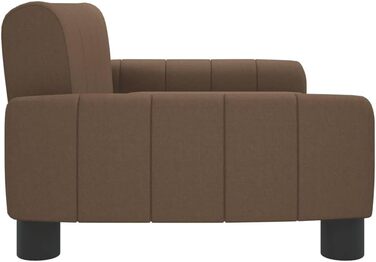 Крісло-ліжко для собак та котів, м'яке, стильне, 70x45x30 см, коричневе