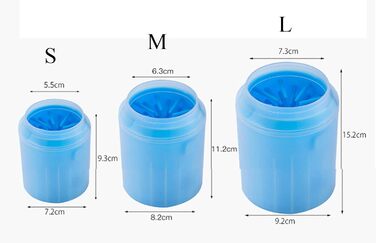 Мийка для лап собаки, очищувач лап для собак і котів, силіконовий стаканчик для миття лап, помаранчевий