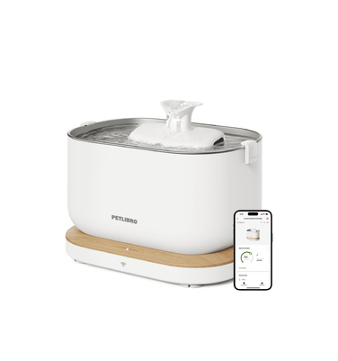 Бездротова фонтан-поїлка для котів Petlibro Upgraded Dockstream 2, безшумна, 3 л