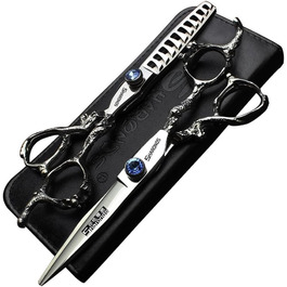 Професійні ножиці для волосся Sharonds Lila 6 дюймів (2 шт.) - 440C сталь, для перукарів