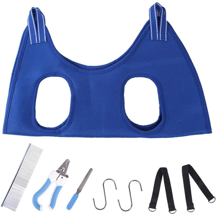 Набір аксесуарів для грумінгу собак OLACD: 8 шт., м'яка, дихаюча, для маленьких тварин
