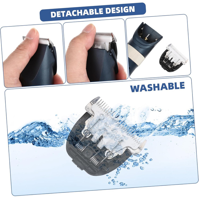 Набір для стрижки собак Supvox: професійний триммер для грумінгу, синього кольору