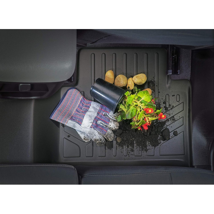 Килимок у багажник MAXLINER MAXTRAY для Chevrolet Tahoe, GMC Yukon, Cadillac Escalade (2015-2016), чорний, за другим рядом сидінь