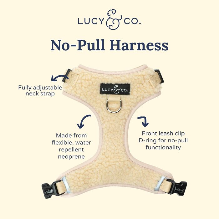 Шлея для собак Lucy & Co. DinoROAR, не тягне, легка, розмір XS, для малих, середніх та великих порід