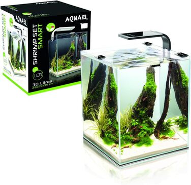 Набір для акваріумних креветок AQUAEL Shrimp Set SMART 2 20 чорний, 20 л, 4630 г