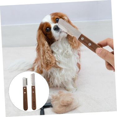 Набір гребінців для догляду за собаками Mipcase - 2 шт. для видалення шерсті та грудок