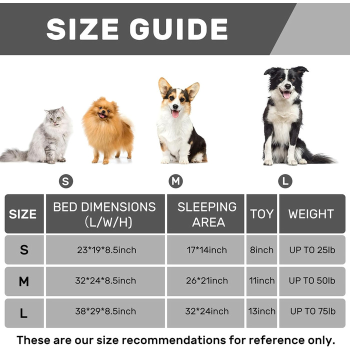 Ортопедичне собаче ліжко Hollypet для середніх собак, зелене, 81.3 x 61.3 x 32 x 24 см. Знімний, водонепроникний, миючий чохол та антиковзаюча підкладка.