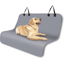 Чохли на сидіння для собак Nobleza: водонепроникні, зносостійкі, універсальні, 140x110 см (Сірий)