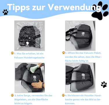 Транспортна сумка для собак та котів, чорна: зручна, дихаюча, з ременем безпеки