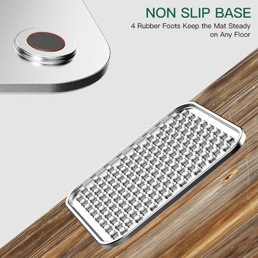 Лежак-міска для собак та котів з нержавіючої сталі, Slow Feeder, зменшує тривожність, антиковзаюча основа, для сирого харчування, миється в посудомийній машині [Великий - 1 шт.]