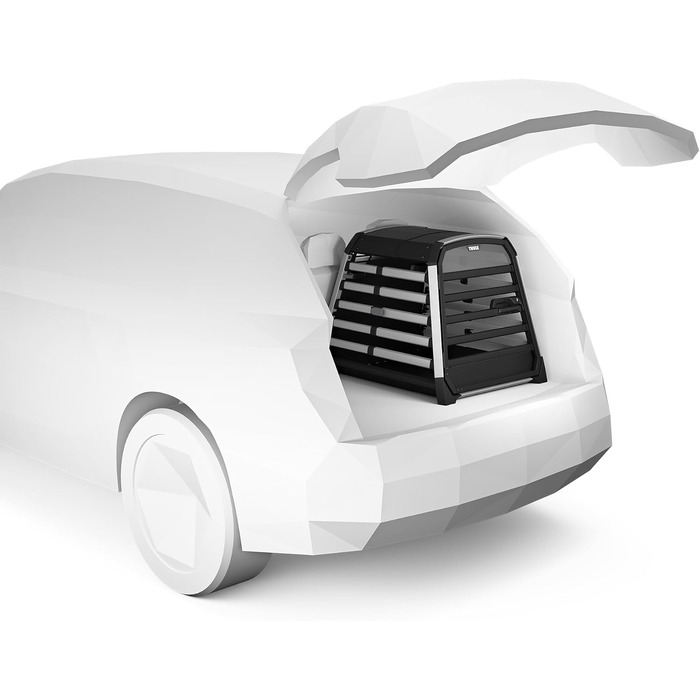 Трейлер для собак Thule Allax Compact, чорний - переносна переносна клітка для автомобіля