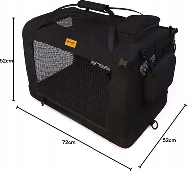 Складаний переноска-сумка для собак PETPROVED, 72x52x52 см