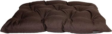 Ортопедичне ліжко для собак Mayaadi-Home: м'яке, зручне, для алергіків (60x50 см, коричневе)