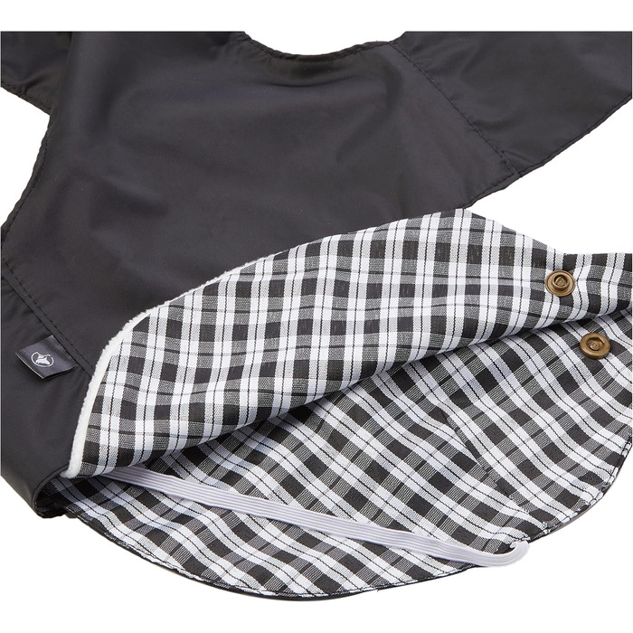 Зимовий теплий одяг для собак Croci Montreal, чорний, розмір 40 см, водонепроникна куртка