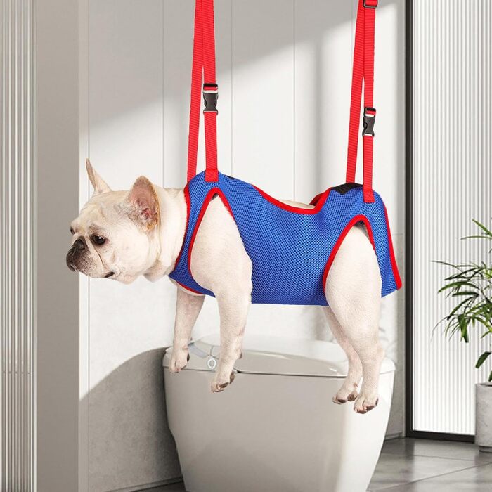 Гамак для грумінгу котів та собак, інструмент для стрижки кігтів, гамак для маленьких, середніх та великих собак Qianly