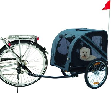 Підстилка для собак Karlie Doggy Liner Economy L сіра та чорна (125x95x72 см)