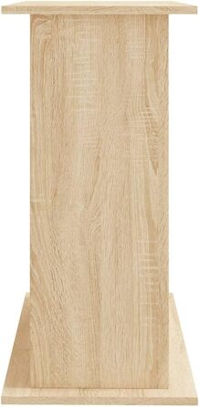 Тумба під акваріум ZEYUAN, 81x36x73 см, Сонома, деревостружкова плита