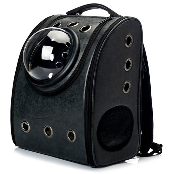 Рюкзак-переноска для собак з панорамним вікном