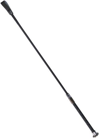 Бляха для коней та поні Snowbee Whip Reitgerte з мікрофібри та неслизьким силіконовим руків'ям, 65 см