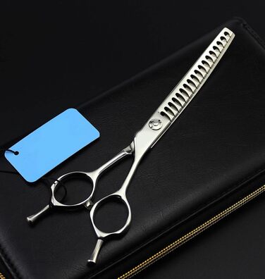 Професійна витончена ножиця для грумінгу собак, ножиці для стрижки шерсті тварин, зубчики 'риб'яча кістка (лише витончувальна ножиця), мішок B для розрідження шерсті