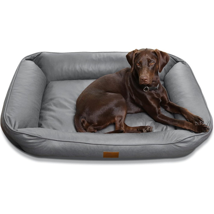 Зручне собаче ліжко your GEAR Belluno 80x120 см – велике, екологічне, миється, стійке до царапин, ергономічне, також для котів