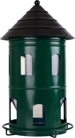 Годівниця для птахів Wildlife Garden WG327, зелена, металева, велика