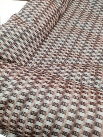 Килимок охолоджуючий для собак Croci з ротангових матеріалів, 77 x 63 см, коричневий