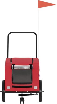 Причіп для собак Gecheer, міцний оксфордський матеріал та сталевий каркас, водонепроникний, з підвіскою, 26 дюймів, для активного відпочинку та прогулянок