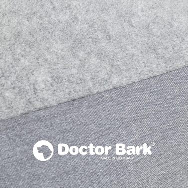 М'яке ліжко для собак середнього розміру GreenLabel - зручне, миється, 88x60 см, світло-сірий колір