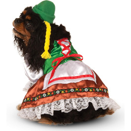 Костюм для тварин Rubies Oktoberfest Sweety, середній розмір, для свят та Хелловін