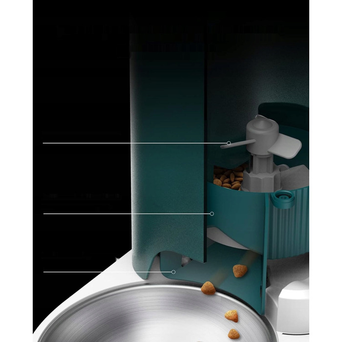 Автоматичний годувальник для котів та собак PETKIT, 2.4G WiFi, 3 л