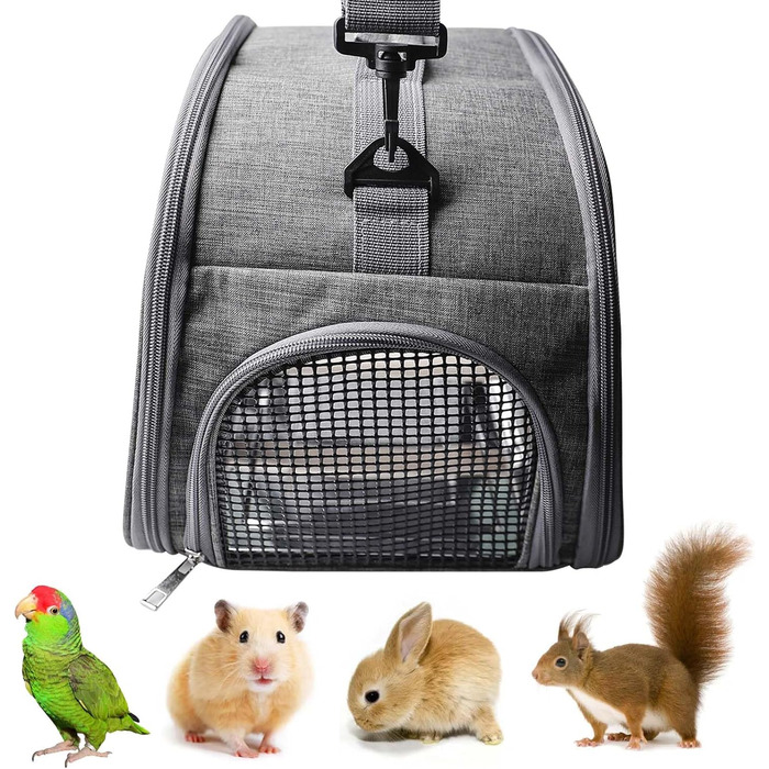 Транспортна сумка для птахів Asfrode з підставкою та металевим підносом: для папуг, канарек, хвилястих та корел
