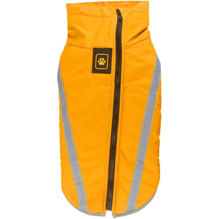 Водонепроникний дощовик для собак, жовтий, 55x68 см - дощовик для маленьких собак та цуценят