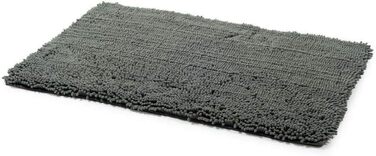 Килимок для собак Ancol Simply Dry Noodle: швидковисихаючий, сірий, 90x60 см