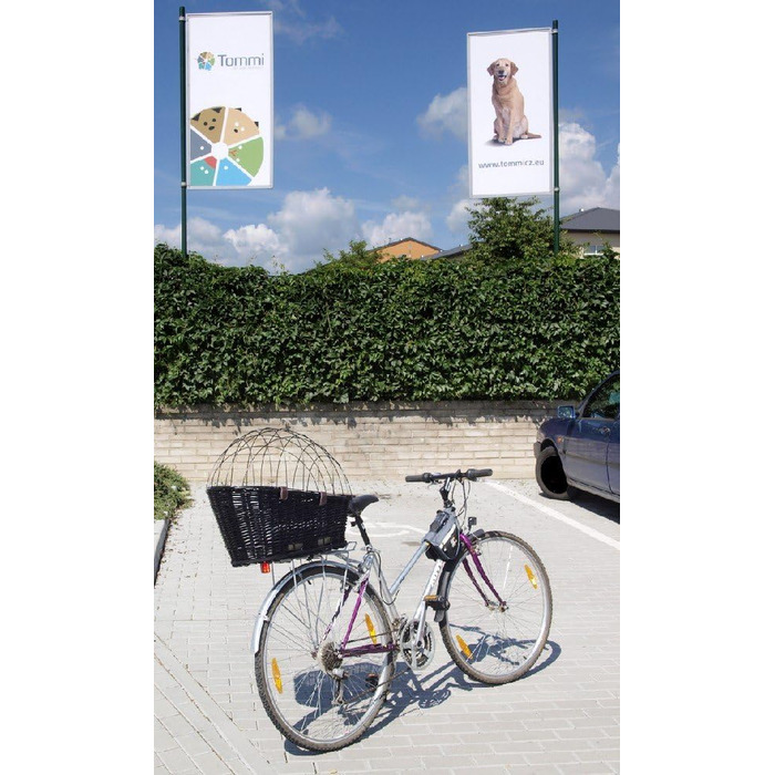 Корзина для велосипеда Tommi 01161 Weidenkorb