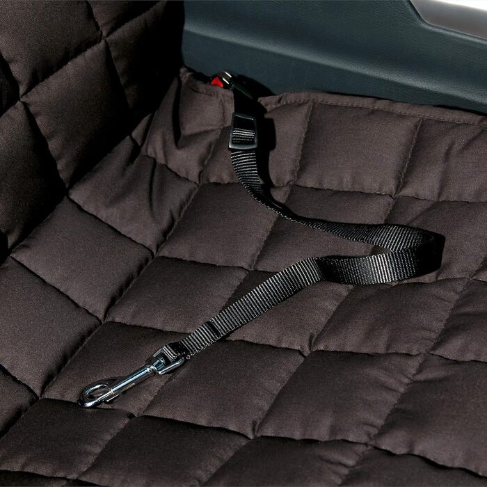 Автокрісло Doctor Bark для пасажирського сидіння - захисна накидка преміум-якості, підходить для всіх авто/SUV (Коричневий)