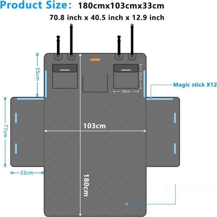 Захист для багажника автомобіля Smart #1 2023-pr: вологостійкий, стійкий до подряпин, захист для собак. Килимок для багажника з боковим захистом, захисна підстилка для собак
