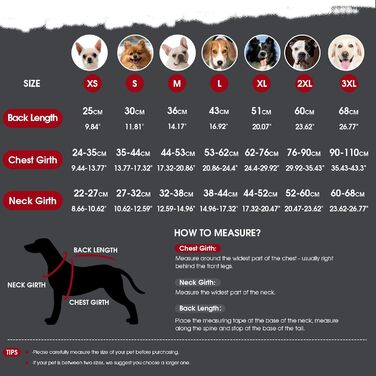 ASENKU Куртка для собак великих порід L, тепла зимова куртка, флісова жилетка, реверсивна водонепроникна вітрозахисна для холодної погоди, зимова куртка та зимовий плащ з отвором для шлейки L, червоний