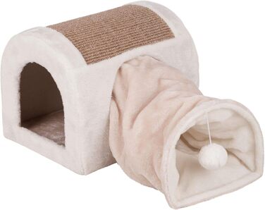 Кігтеточка Trixie для кутів кімнати, 32x60 см, сірий/бежевий колір, 1 шт.