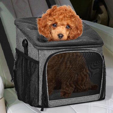 Велосипедний кошик для собак - дихаючий кошик для тварин | Легкий переноска, проста установка для подорожей, кемпінгу, повсякденного використання