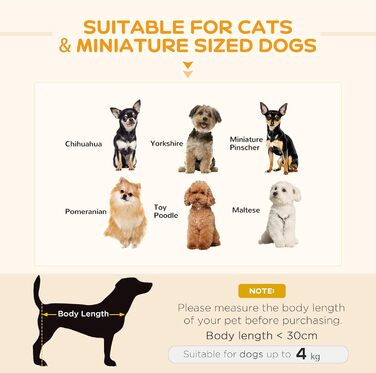 Корзина для собак і котів PawHut з подушкою, сірого кольору, 57 x 46 x 17,5 см