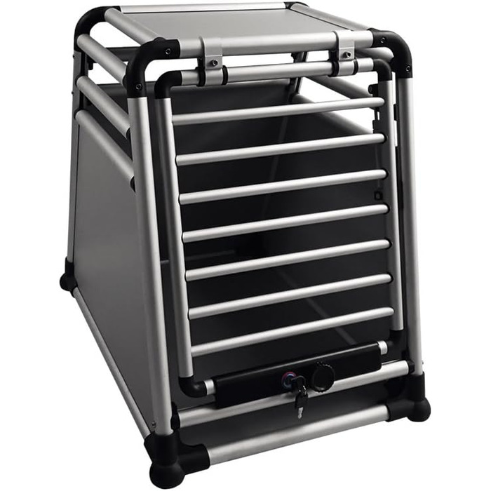 Алюмінієвий бокс NOBBY 62324 з заокругленими кутами, 59 x 55 x 49 см (зовнішні розміри 73.5 x 54.5 x 68.6 см)