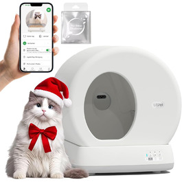 UBPET C10PRO автоматичний туалет для котів з самоочищенням, 10 сенсорів, нижній вхід, усунення запахів, керування через додаток