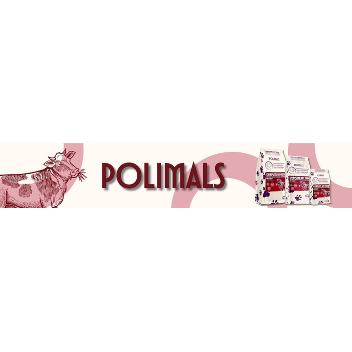 Сухий корм для собак Polimals Яловичина, 20 кг, для дорослих собак з вітамінами